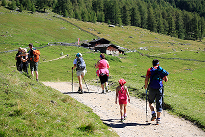 Wandern im Pfossental